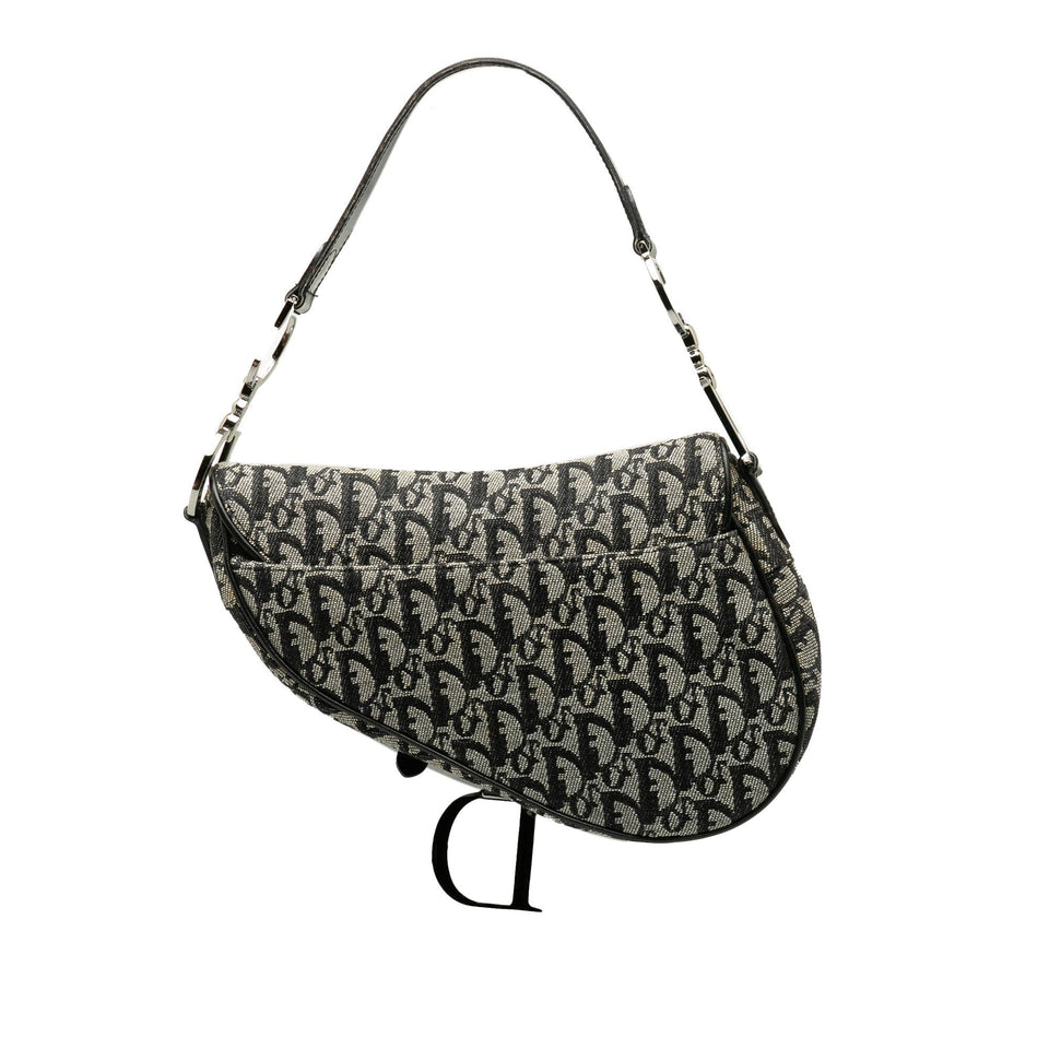 Dior Oblique Canvas Saddle (SHG-pJQQNe)