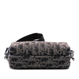 Dior Oblique Canvas Zipped Pouch with Strap
