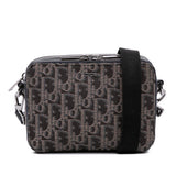 Dior Oblique Canvas Zipped Pouch with Strap