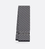 Dior OBLIQUE CASHMERE WOOL BLEND SCARF