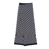 Dior OBLIQUE CASHMERE WOOL BLEND SCARF