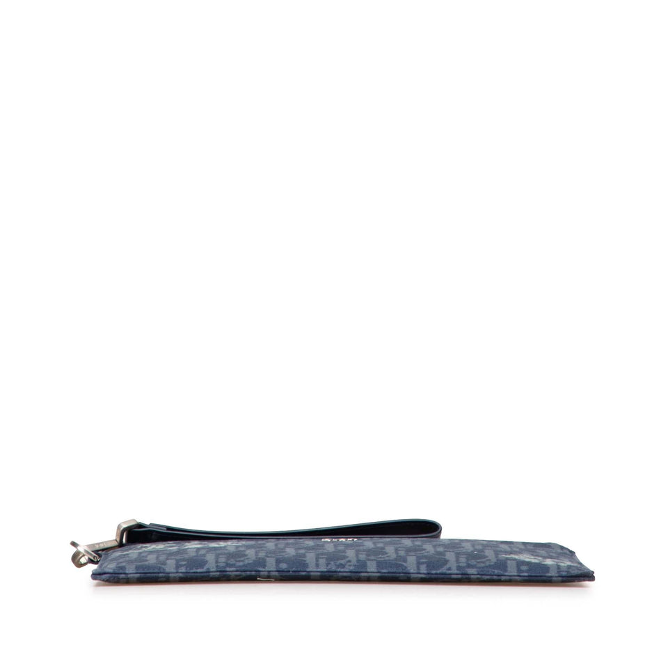 Dior Oblique Denim Tears A5 Flat Pouch