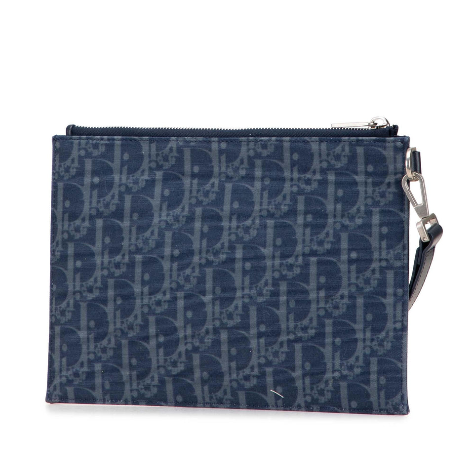 Dior Oblique Denim Tears A5 Flat Pouch
