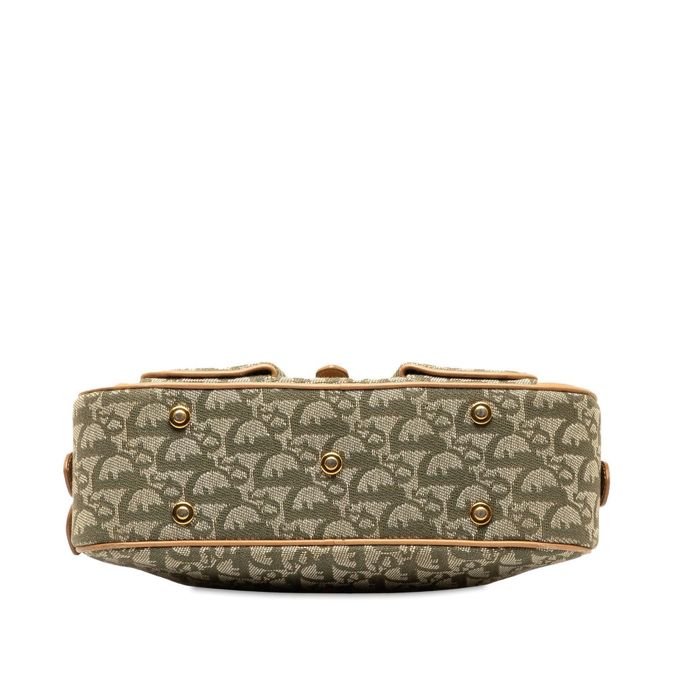 Dior Oblique Double Saddle Bowler (SHG-dwE4WY)