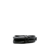 Dior Oblique Embossed Calfskin Saddle Bag