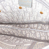 Dior Oblique Embroidered Canvas Saddle Bag