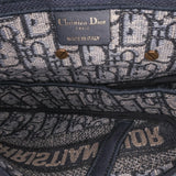 Dior Oblique Embroidered Canvas Saddle Bag