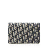 Dior Oblique Medium Saddle Pouch with Chain