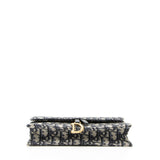 Dior Oblique Medium Saddle Pouch with Chain