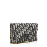Dior Oblique Medium Saddle Pouch with Chain