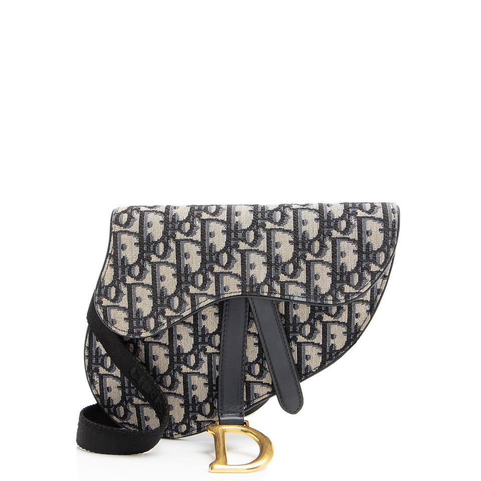 Dior Oblique Saddle Belt Bag