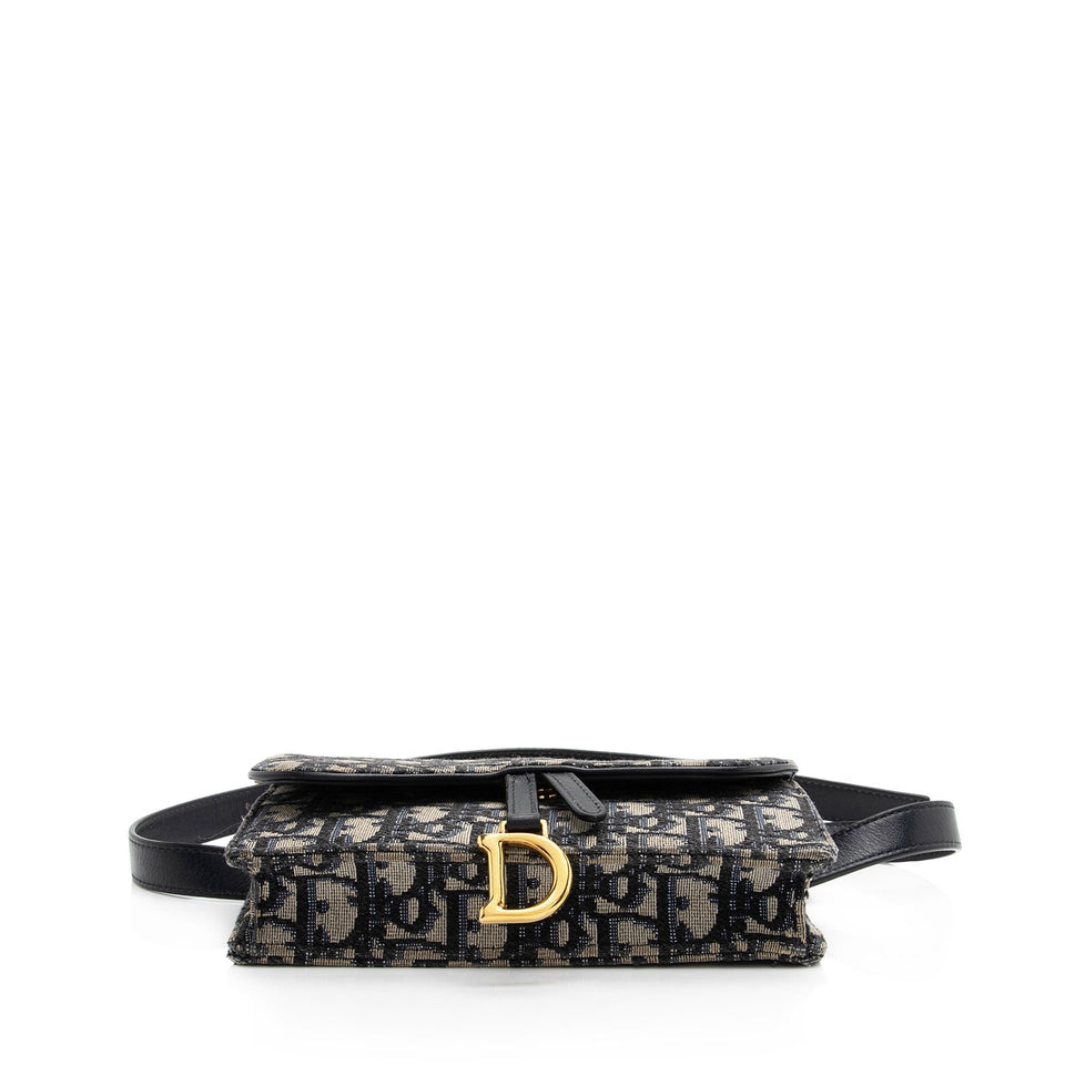 Dior Oblique Saddle Belt Pouch (SHF-E83cwO)