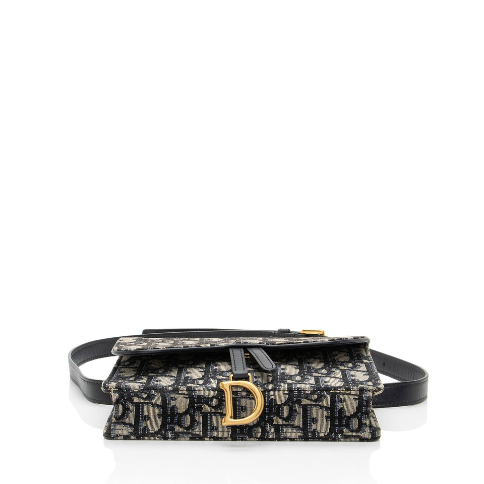 Dior Oblique Saddle Belt Pouch