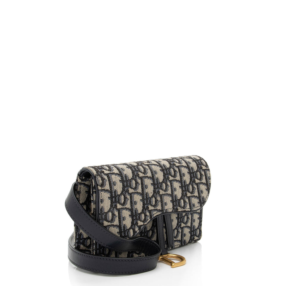 Dior Oblique Saddle Belt Pouch