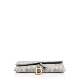 Dior Oblique Small Saddle Pouch with Chain