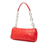 Dior Patent Cannage Rendezvous Shoulder Bag