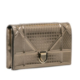 Dior Patent Microcannage Diorama Wallet on Chain (SHG-slLLNI)