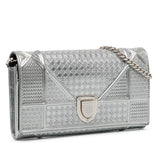 Dior Patent Microcannage Diorama Wallet on Chain (SHG-1ZSxWm)