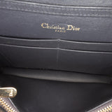 Dior Patent Microcannage Diorama Wallet on Chain
