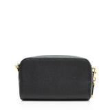 Dior Pebbled Leather Caro Double Pouch Crossbody