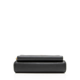Dior Pebbled Leather Caro Double Pouch Crossbody