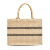 Dior Raffia Cannage Medium Book Tote (SHF-vp73d7)