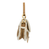 Dior Shearling Saddle Bag (SHG-BhW2DC)