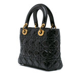 Dior Small Crinkled Patent Cannage My ABCDior Lady Dior