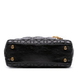 Dior Small Crinkled Patent Cannage My ABCDior Lady Dior