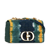 Dior Small Denim Tie-Dye Cannage Caro (SHG-v0eHw5)