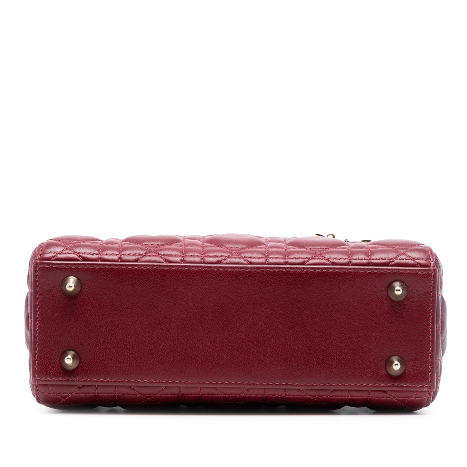 Dior Small Gradient Lambskin Cannage Lady Dior
