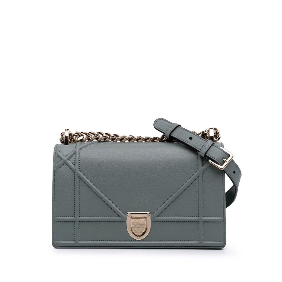 Dior Small Grained Calfskin Diorama Flap