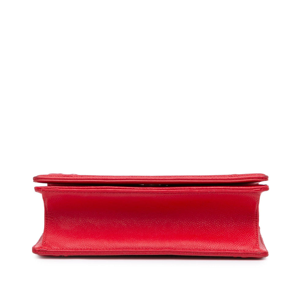 Dior Small Grained Leather Diorama Flap
