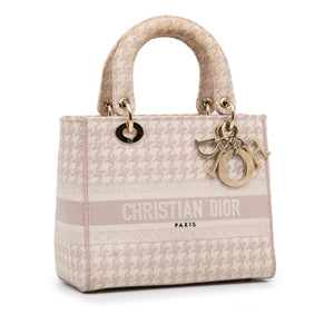 Dior Small Houndstooth Lady D-Lite (SHG-cGFtOW)