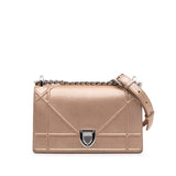 Dior Small Iridescent Lambskin Diorama Flap