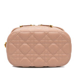 Dior Small Lambskin Cannage DiorTravel Vanity Case