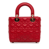 Dior Small Lambskin Cannage Dioramour My ABCDior Lady Dior (SHG-q30lLj)