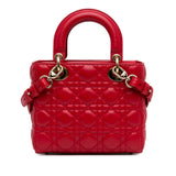 Dior Small Lambskin Cannage Lucky Badges My Lady Dior (SHG-qKkUEz)