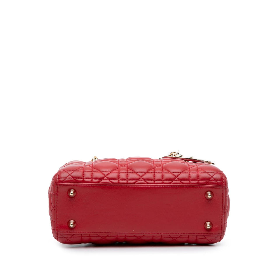 Dior Small Lambskin Cannage My ABCDior Lady Dior (SHG-OY8WXX)