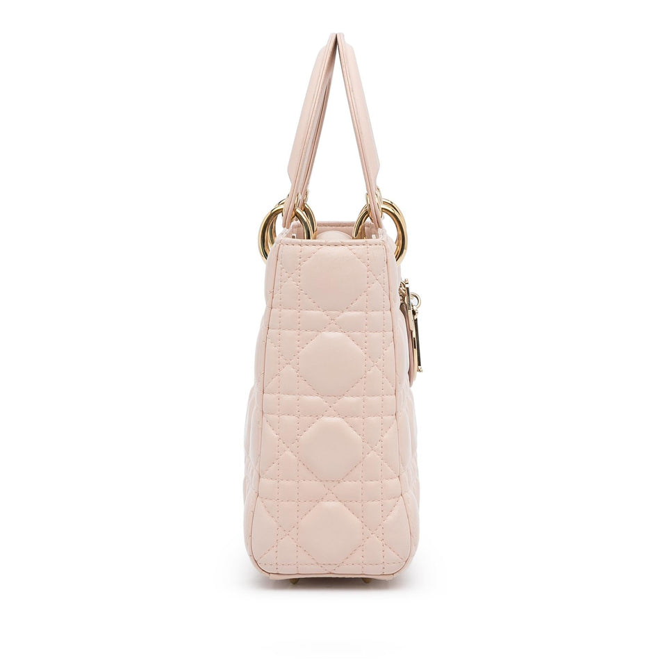 Dior Small Lambskin Cannage My ABCDior Lady Dior
