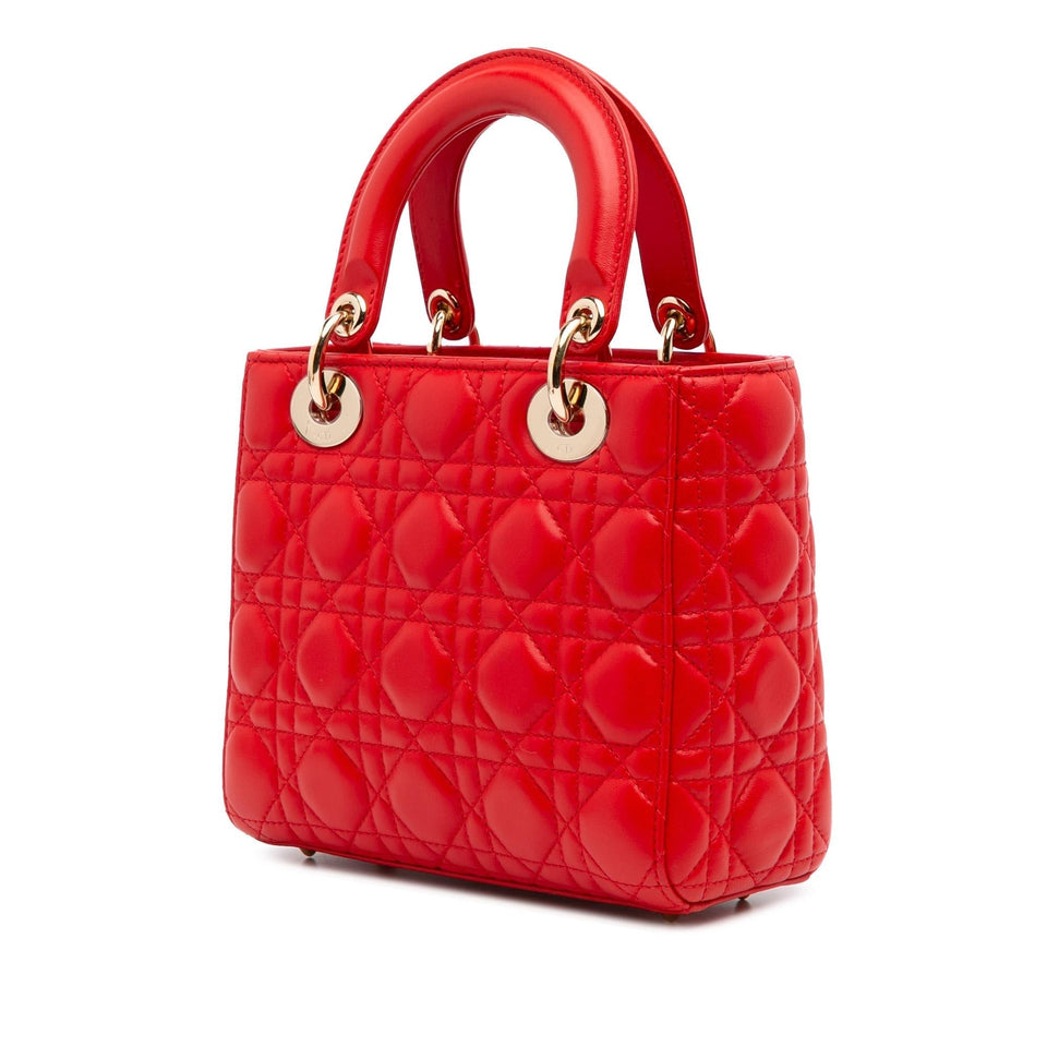 Dior Small Lambskin Cannage My ABCDior Lady Dior