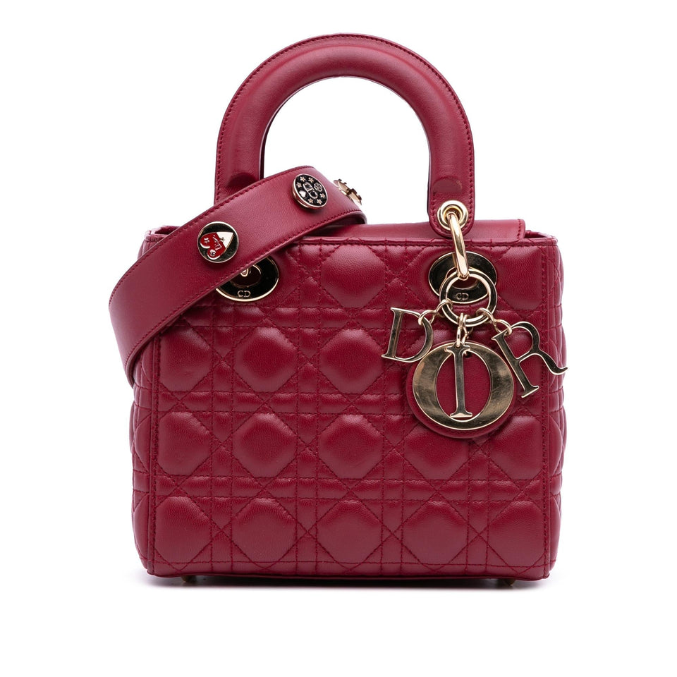 Dior Small Lambskin Cannage My ABCDior Lady Dior