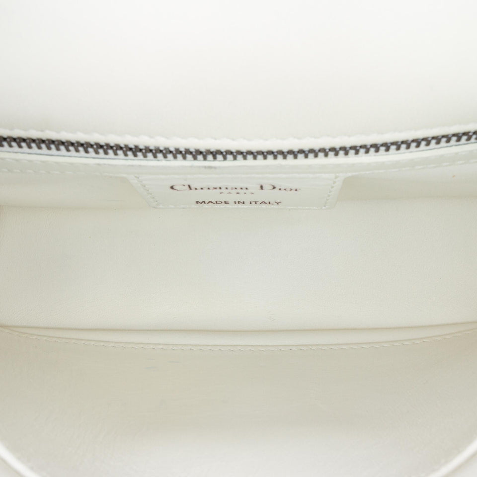Dior Small Lambskin Macrocannage Caro Bag