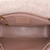 Dior Small Linen Macrocannage Caro Bag