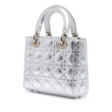 Dior Small Metallic Grained Calfskin Cannage My ABCDior Lady Dior