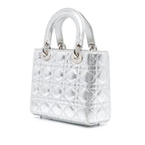 Dior Small Metallic Grained Calfskin Cannage My ABCDior Lady Dior