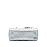Dior Small Metallic Grained Calfskin Cannage My ABCDior Lady Dior
