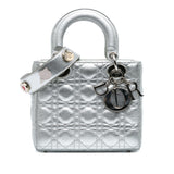 Dior Small Metallic Grained Calfskin Cannage My ABCDior Lady Dior
