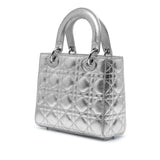 Dior Small Metallic Grained Calfskin Cannage My ABCDior Lady Dior