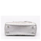 Dior Small Metallic Grained Calfskin Cannage My ABCDior Lady Dior